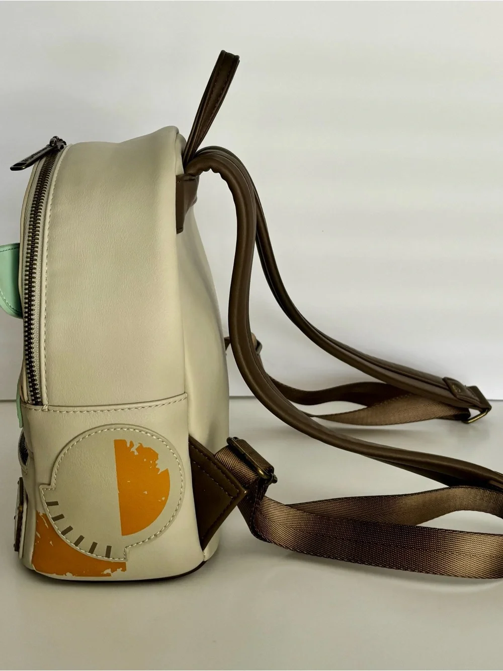 Loungefly Star Wars Grogu Baby Yoda Mini Backpack NWOT Disney Faux Leather